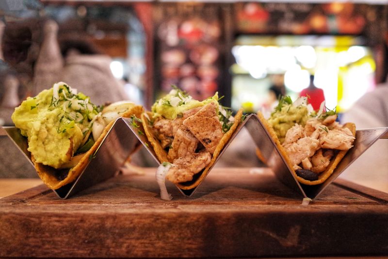 Chicken Taco Trio at GYG