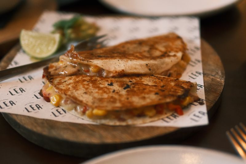 Prawn Quesadilla — Guzman y Gomez menu item